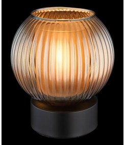 Veioza/Lampa de masa design modern ZUMBA negru/multicolor