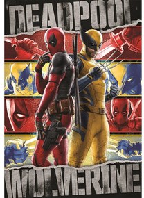 Deadpool Wolverine &amp; puzzle Compact 1000 de bucăți Clementoni
