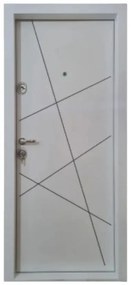 Usa metalica de apartament cu izolatie si vizor Novo Doors First Class NDFC20, Deschidere Stanga Dreapta, Dimensiune 200X88 cm, Tabla 12 mm, Kit