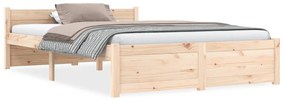815039 vidaXL Cadru de pat, 120x200 cm, lemn masiv