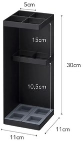 Suport pentru umbrele YAMAZAKI Smart, negru