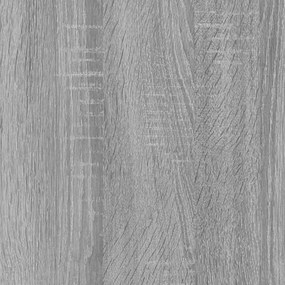 Birou, gri sonoma, 100x50x76 cm, lemn prelucrat sonoma gri