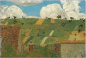 Tablou - Edouard Vuillard, Landscape of the Ile de France, reproducere (90x60 cm)