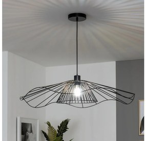 Brilagi - Lustră LED suspendată pe cablu CERIA WIRE 1xE27/40W/230V Ø 80 cm, neagră