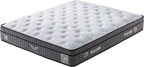 Saltea LATEKS COMFORT, alb/gri inchis, 140x200 cm