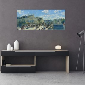 Tablou - Auguste Renoir, Pont Neuf, Paris, reproducere (120x50 cm)