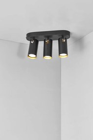 Plafoniera cu 3 spoturi design modern MIMI negru 2120476003 NL