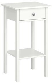 Tvilum Noptiera cu 1 sertar Culoare alba, VITUS