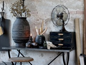 Cutie decorativa cu sertare, antique black Factory
