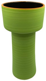 Vaza ceramica Harlow 25cm, Verde