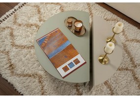 Măsuță de cafea Orion Green and Stone