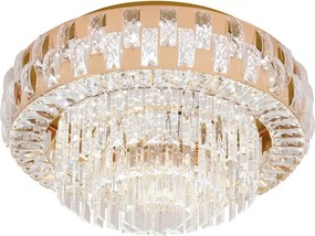 BRILAGI - Plafonieră LED dimerizabilă AURELIA LED/45W/230V Ø 50 cm aurie + telecomandă