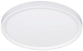 Plafonieră LED cu senzor Fulgur s-42586 NOMY-S 24W/230V 3000/4000/6000K IP40 alb