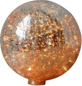 Lampa de masa, cu ghirlanda luminoasa, D20cm, Crackle