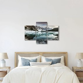 Tablou - lacul iarna (90x60 cm)