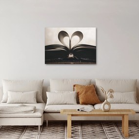 Tablou cu carte (70x50 cm)