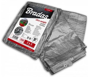 Prelata argintie 6x10 m 260 g/m2