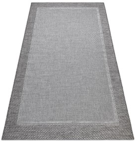 Covor SISAL BOHO 46201575 Cadru gri