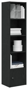 vidaXL Bibliotecă Stejar negru 31x24x127 cm Lemn prelucrat
