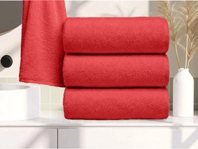 Prosop NORIELLE 70x140 cm rosu, 100% bumbac