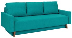 Canapea extensibilă Providence D101 Cutie de pat, 86x215x95cm, 104 kg, Picioare: Plastic
