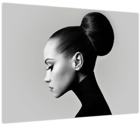 Tablou - Profilui femeii frumoase (70x50 cm)