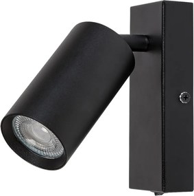 Aplica cu spot directionabil design modern SOLO negru