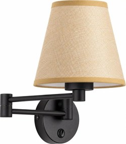 BRILAGI - Lampă de perete NUBILA 1xE27/15W/230V bej/negru