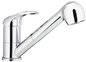 Baterie de chiuvetă cu cap de duș extractibil KFA Armatura 6613-110-00 INDIRA alamă