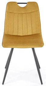 Scaun de bucaterie Olindo, galben