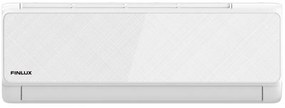 Aparat de aer conditionat inverter Finlux 24QUA58LIS, 24000 BTU, 55 m², A+++, Wi-Fi, Incalzire unitate exterioara, Filtru cu plasma, suflare 4D, Alb