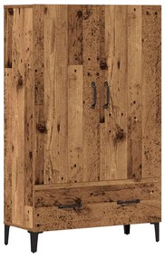 vidaXL Dulap înalt, lemn vechi, 70x31x115 cm, lemn compozit