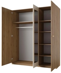 Dulap de haine Verdeene M (stejar sălbatic + bej). 1091831