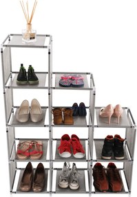 Raft multifuncţional, gri, BARIN