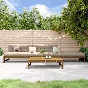3186595 vidaXL Set mobilier pentru grădină 4 piese, maro miere, lemn masiv pin