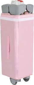 Patut pliant transformabil in tarc copii NOVOKIDS™ Indiana NEST, 62X125 cm, 2 Niveluri, Jucarie Carusel muzical, Fermoar acces lateral, Geanta bebe,
