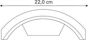 Aplică LED de exterior Brilagi ARCELO LED/8W/230V IP54