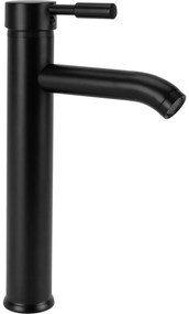 Baterie pentru lavoar GRAF, 30,5 cm, neagră - REA-B8665