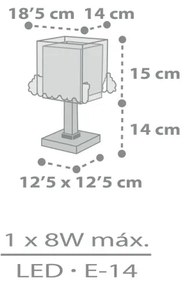 Dalber 63531N - Veioză LED pentru copii TRAIN 1xG4/4W/230V multicoloră