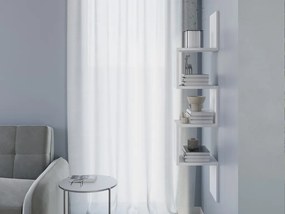 Polita de perete SUNEDO 25x125 cm, alba