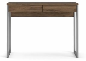 Tvilum Birou cu 2 sertare in decor de nuc, EFREM PLUS