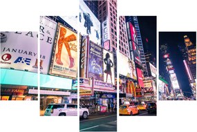 Tablou - New York Theather District (150x105 cm)