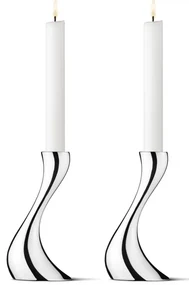 Sfeșnic Cobra mic, 2 buc - Georg Jensen