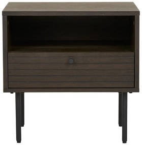 Măsuță auxiliară cu aspect de lemn de stejar Kyoto – House Nordic