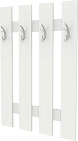 Cuier de perete KORADO NEW KV11, alb, PAL, 70x3x100 cm