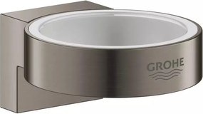 Suport Grohe Selection pentru pahar sau dozator sapun antracit periat Hard Graphite