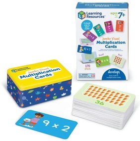 CARDURI JUMBO - TABLA INMULTIRII - LEARNING RESOURCES (LER5032)