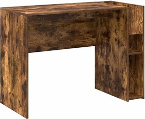 vidaXL Birou Stejar fumuriu 109 x 50 x 78 cm Lemn compozit