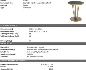 Masuta laterala design LUX Horatio 114093 HZ