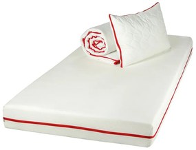 Pachet saltea Bedora Confort Relax 90 x 200 x 17 cm + pilota + perna, spuma memory